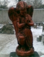 ландшафтная скульптура  Ангел скорбящий